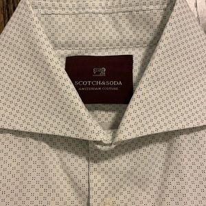Scotch & Soda White Men’s Dress Shirt